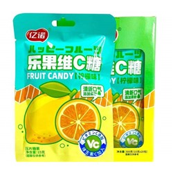 Конфеты драже "Fruit Candy" с ментолом со вкусом лимона