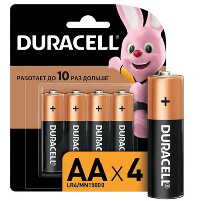 Элемент питания LR6 DURACELL MN1500 4BL