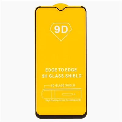 Защитное стекло Full Glue - 2,5D для "Xiaomi Redmi 9" (тех.уп.) (20) (black)