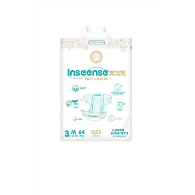 Inseense подгузники M 6-11 кг 64 шт Q5S