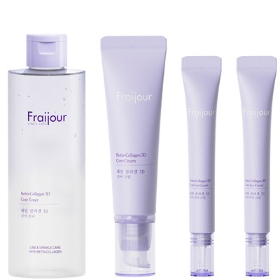 Fraijour Набор КОЛЛАГЕН/РЕТИНОЛ Retin Collagen 3D Core Gift Set Evas 250 мл/50 мл/15 мл*2 шт