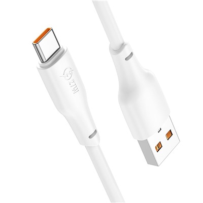 Кабель USB - Type-C Hoco X93 Force 27W 100см 3A  (white)