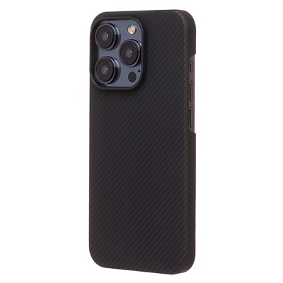 Чехол-накладка - SM009 POSH KEVLAR SafeMag для "Apple iPhone 15 Pro" (black)