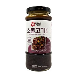 Корейский соус-маринад для говядины Пулькоги Beksul, Корея, 290 г Акция