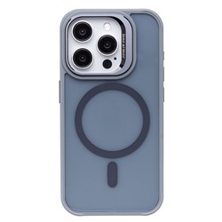 Чехол-накладка - SM026 SafeMag для "Apple iPhone 15 Pro" (gray) (232153)