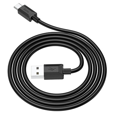 Кабель USB - Type-C Hoco X73 (повр. уп)  100см 3A  (black)