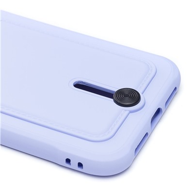 Чехол-накладка - SC304 с картхолдером для "Apple iPhone XR" (light violet) (208678)