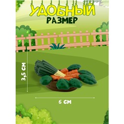 W0584 Животные на ферме /Комплект: журнал с набором игрушек