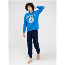Пижама для мальчика Cherubino CWJB 50145-42 Синий