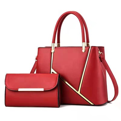 Набор сумок из 2 предметов, арт А113, цвет:розовый