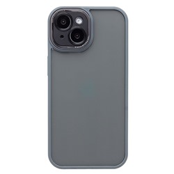 Чехол-накладка - PC090 для "Apple iPhone 15" (gray) (232229)