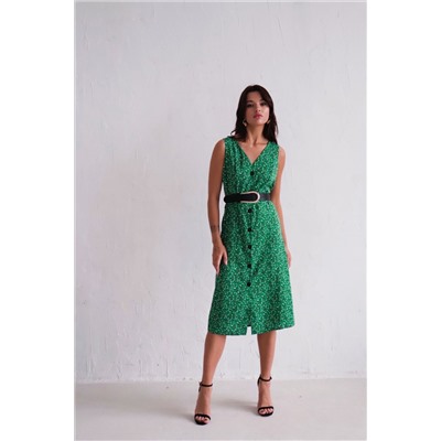 9804  Платье-сарафан зелёное (остаток: 42)