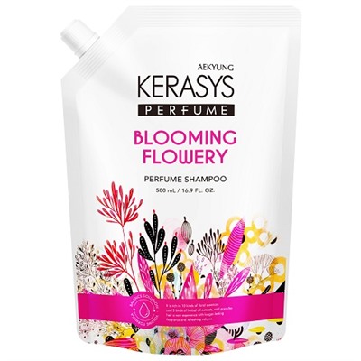 KeraSys Blooming Flowery Шампунь для волос Флер 500 мл