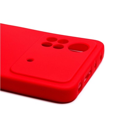 Чехол-накладка Activ Full Original Design для "Xiaomi Poco X4 Pro 5G" (red) (209860)