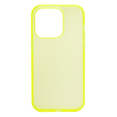 Чехол-накладка - PC079 для "Apple iPhone 14 Pro Max" (yellow)