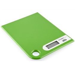 Весы кухон.электр.Зеленые, до 5кг, дел.1гр, сенсор, LCD-дисплей