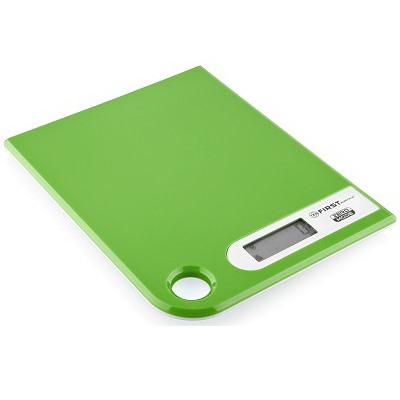 Весы кухон.электр.Зеленые, до 5кг, дел.1гр, сенсор, LCD-дисплей