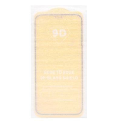 Защитное стекло Full Glue - 2,5D для "Apple iPhone 12 mini" (тех.уп.) (20) (black)