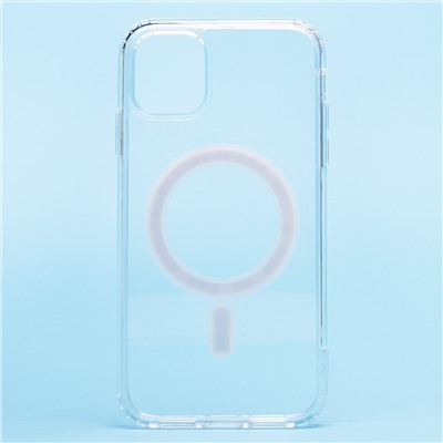 Чехол-накладка - SM006 SafeMag для "Apple iPhone 11" (прозрачный)