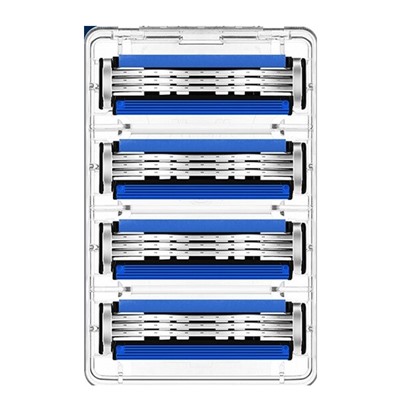 Кассеты для бритвы Dʤɪˈlett СЕНСОР-3 (4 шт.) без упаковки (Оригинал)