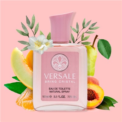 Туалетная вода для женщин Versale Bring Cristal, по мотивам Bright crystal, Versace, 100 мл