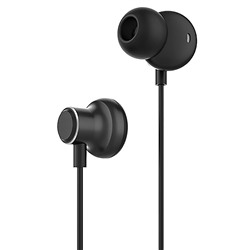 Проводные наушники с микрофоном внутриканальные Hoco M44 Magic sound (повр.уп.) Jack 3,5  (black)