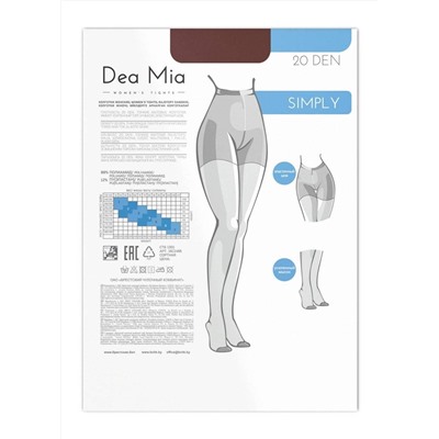 Колготки женские DEA MIA SIMPLY 20