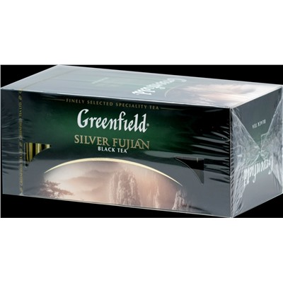 Greenfield. Silver Fujian карт.пачка, 25 пак.