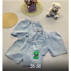Шорты — джинсовые для девочки | Арт. 7613914