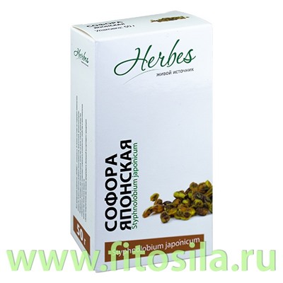 Софора японская (плоды) БАД  50 гр Herbes