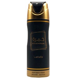 Купить Парфюмированный дезодорант Khamrah Lattafa / Хамра Латтафа, 200 мл