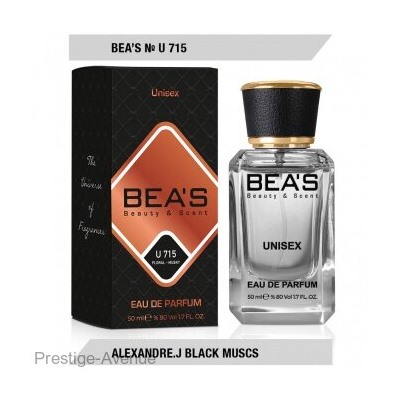 Beas U715 Alexandre J Black Muscs edp 50 ml