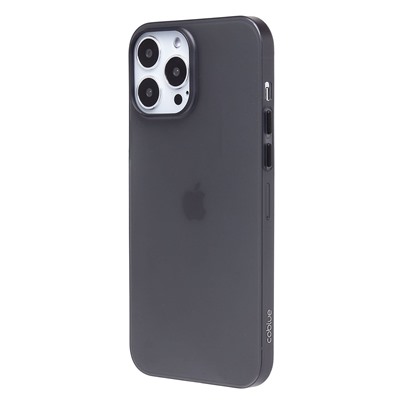 Чехол-накладка - PC091 для "Apple iPhone 13 Pro Max" (matte transparent/black) (232325)