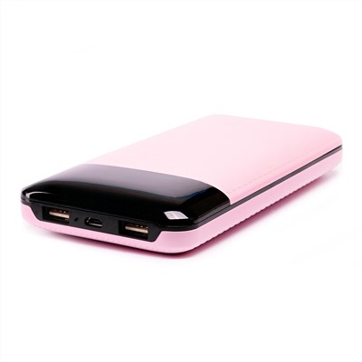 Внешний аккумулятор - PB22 (тех.уп) 10000mAh Micro/USB*2 (pink)