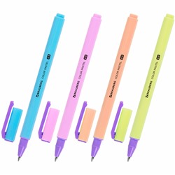 Ручка гелевая синий  BRAUBERG COLOR PASTEL 144121 в Екатеринбурге