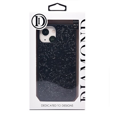 Чехол-накладка - PC071 POSH SHINE для "Apple iPhone 13" россыпь кристаллов (black)