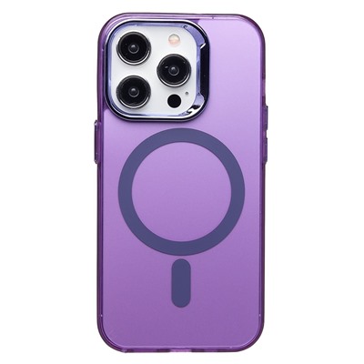 Чехол-накладка - SM025 SafeMag для "Apple iPhone 14 Pro" (violet) (232100)