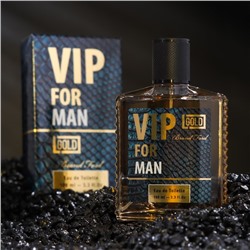 Туалетная вода мужская Gold Vip, 100 мл (по мотивам 212 VIP Men (Carolina Herrera)