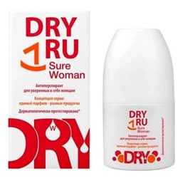 Dry Ru Sure Woman Антиперспирант для уверенных в себе женщин 50 мл