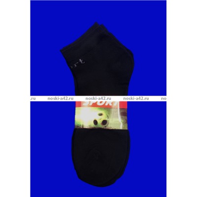 ЦЕНА 10 ПАР: Байвэй носки укороченные спорт черные арт. 875-1