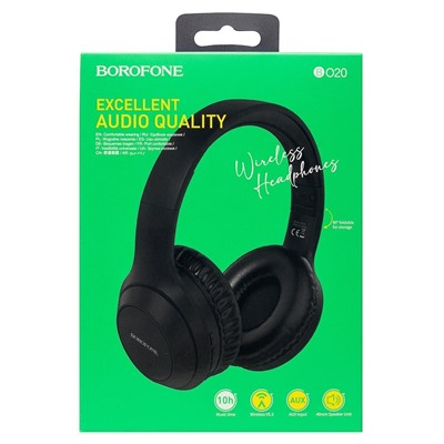 Bluetooth-наушники полноразмерные Borofone BO20 (повр. уп.) (black)