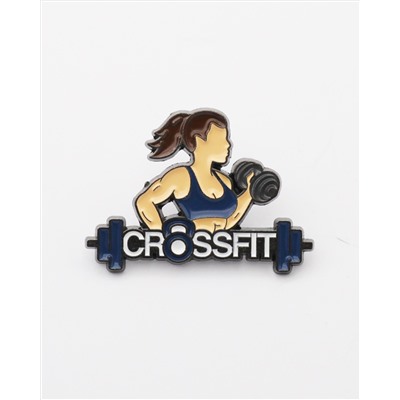 Металлический значок "Crossfit"