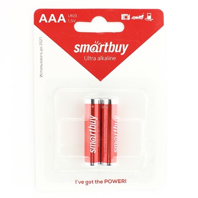 Батарейка AAA Smart Buy LR03 (2-BL) (24/240)