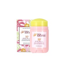 Enough Стик солнцезащитный для лица и тела с центеллой / Cica Sun Stick SPF50+/PA++++, 20 г