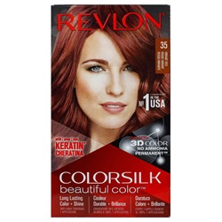 Набор для окрашивания волос в домашних условиях: Крем-активатор + Краситель + Бальзам, 35 Ярко-красный