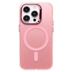 Чехол-накладка - SM025 SafeMag для "Apple iPhone 14 Pro" (pink) (232101)