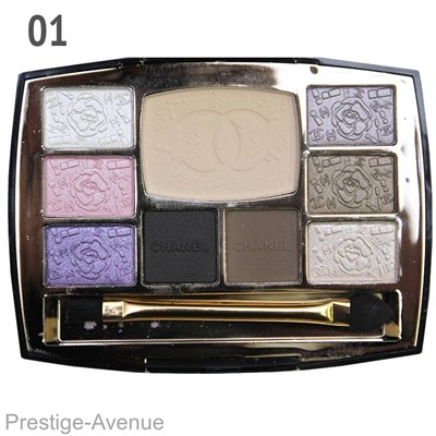 Тени Chanel Travel Makeup Palette с пудрой 33 гр