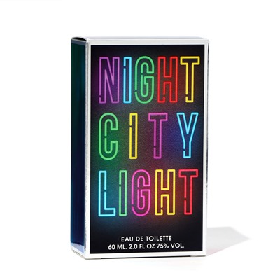 Туалетная вода для женщин Night city light, 60 мл