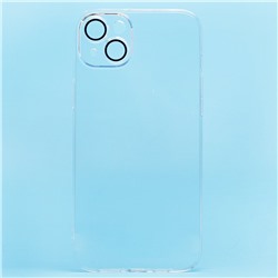 Чехол-накладка - PC073 с закрытой камерой для "Apple iPhone 14 Plus" (transparent) (213835)