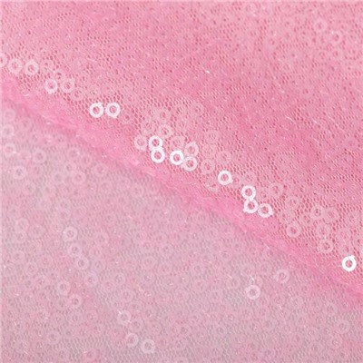 Ткань для пэчворка Пастельно-розовая пайетки 33х33см 3891577 СК